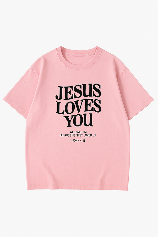 Jesus loves you T-shirt